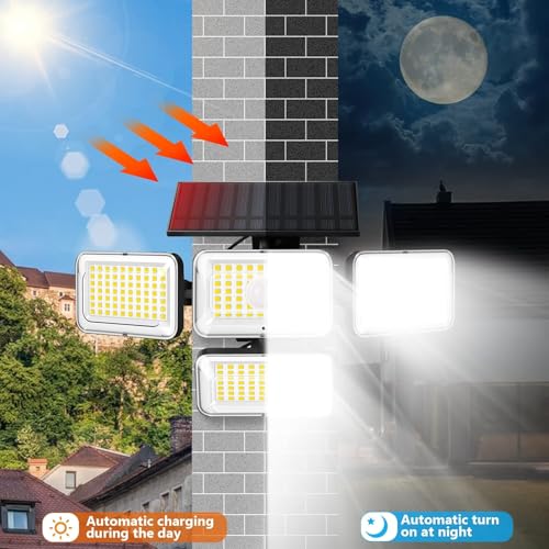 Solar Lights Outdoor (4 Count)