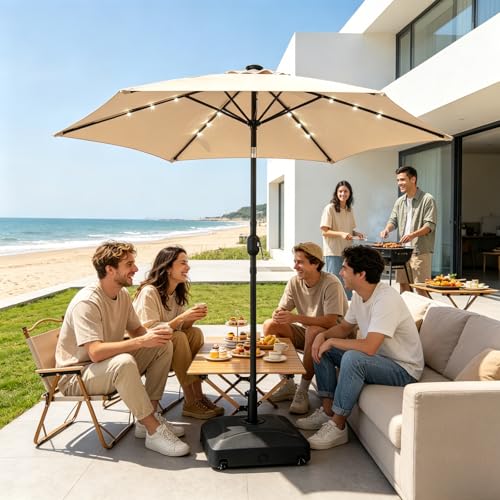 Patio Umbrella with Lights