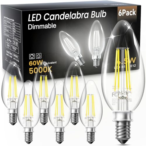 Candelabra LED Bulbs (6 Count)