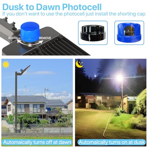 300W LED Parking Lot Lights (3 Count)