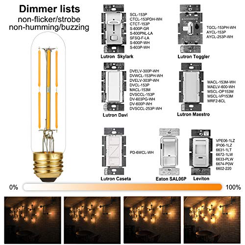 T10 E26 Led Bulb 60 watt (6 Count)