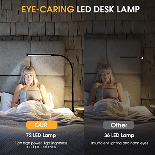 LED Desk Lamp with Clamp