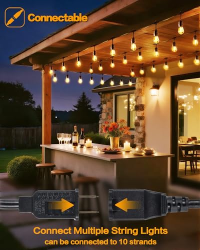 48FT Outdoor String Lights (48 Foot)
