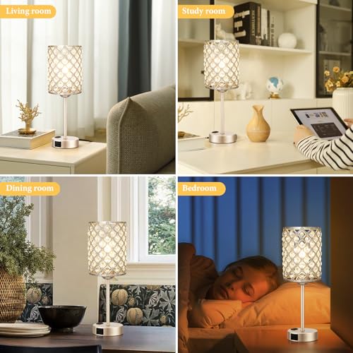 Champagne Gold Lamps for Night Stands