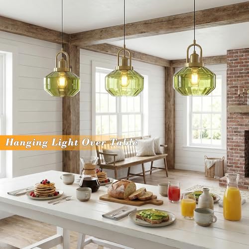 9in Mid Century Modern Pendant Light