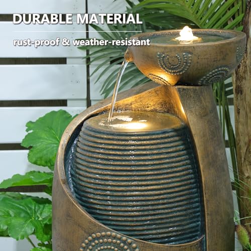 Vase Outdoor Water Fountain