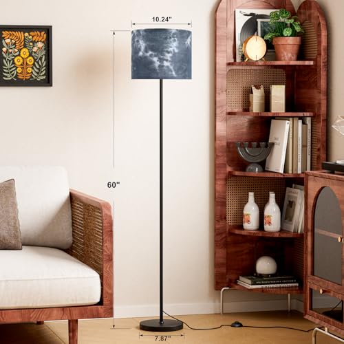 60'' Modern Floor Lamp with Shade