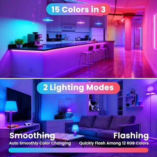 Rechargeable Light Bulbs with Remote