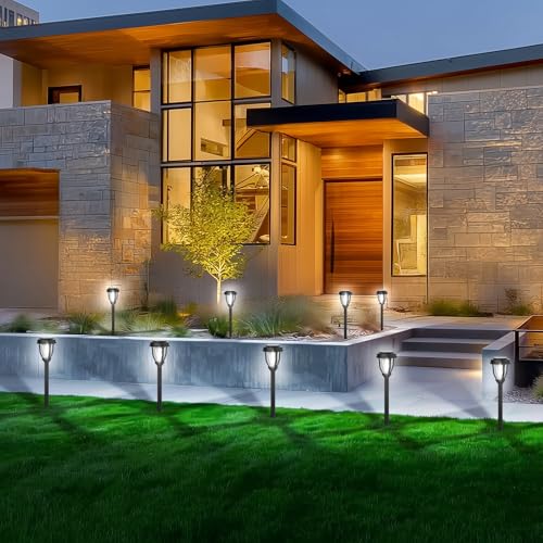 12 Pack Solar Lights Outdoor (12 Count)