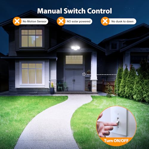 3200LM Flood Lights Outdoor