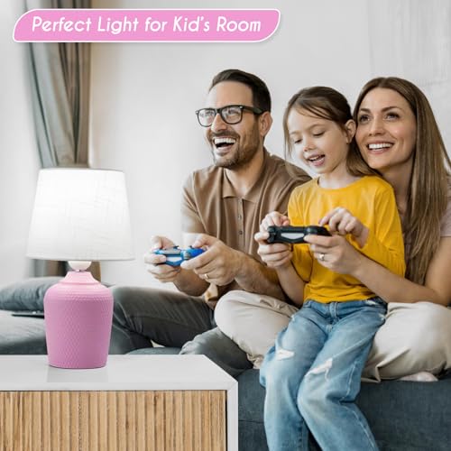 11.8’’ Small Table Lamps Set of 2 for Bedroom Kid’s Room (2 Count)