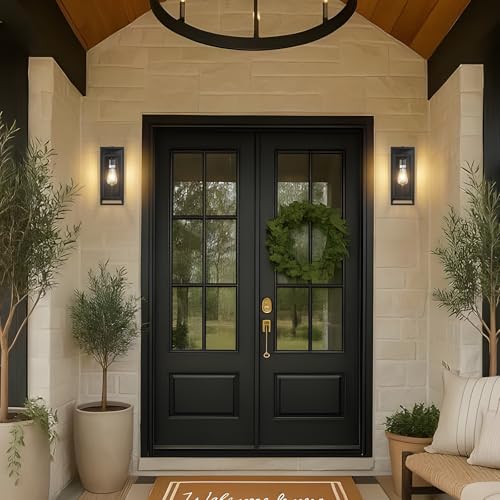 14" Dawn to Dusk Outdoor Light Fixture (2 Count)
