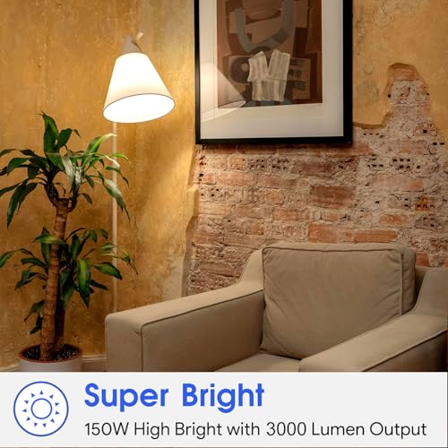 A21 18W Dimmable LED Light Bulb (4 Count)