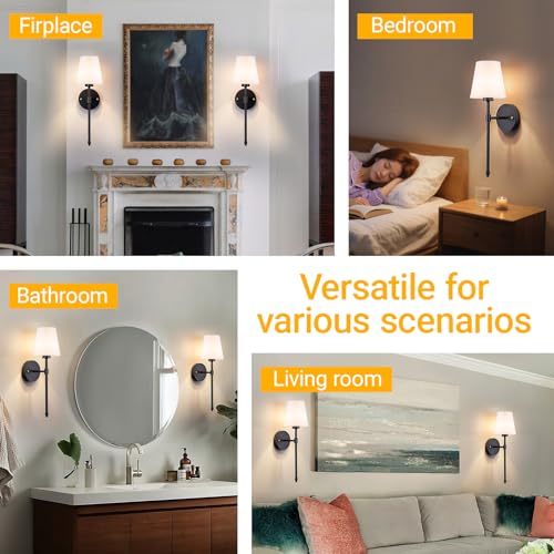 Battery Operated Wall Sconce