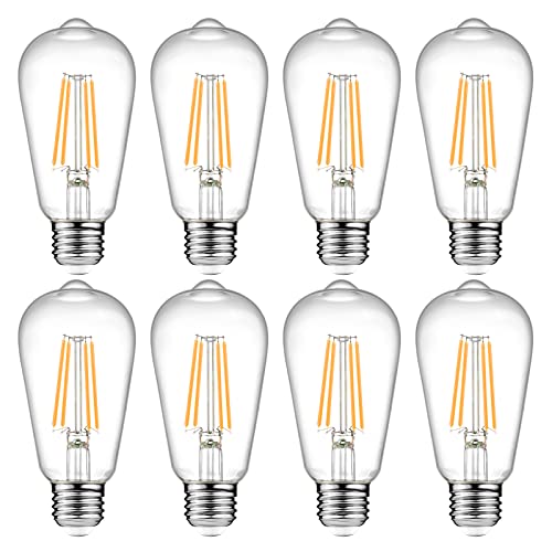 Vintage LED Edison Bulbs (8 Count)