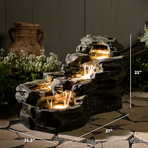 37" Water Fountain Outdoor