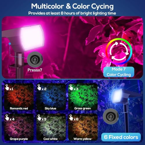 Solar Color Changing Lights (4 Count)
