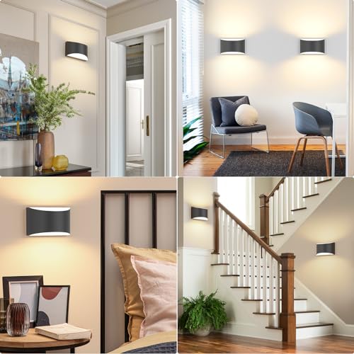 Modern LED Wall Sconces (2 Count)