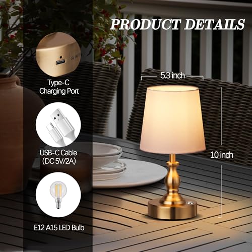 Mini Cordless LED Table Lamp