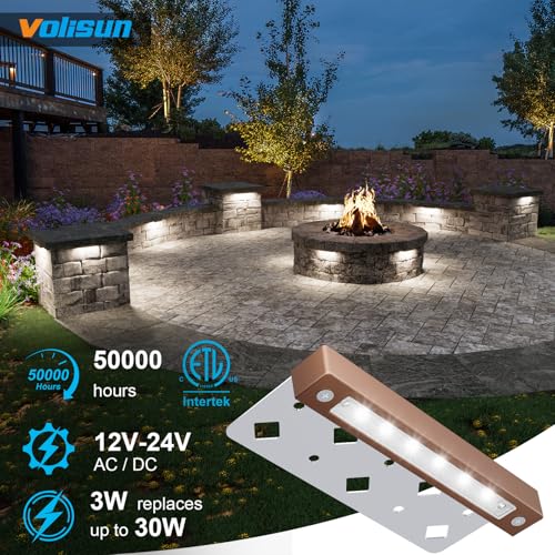 7 Inch Retaining Wall Lights (24 Count)