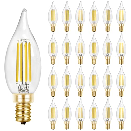 Candelabra Light Bulbs 5000K (24 Count)