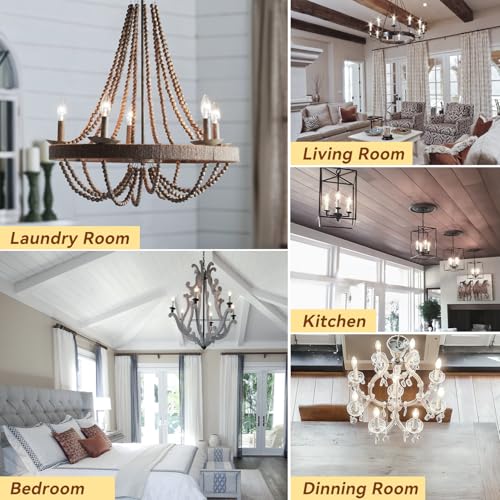 Candelabra LED Bulbs (12 Count)