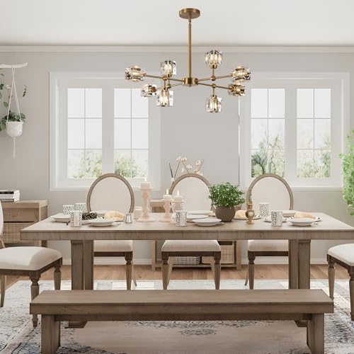 Crystal Sputnik Chandelier with 8