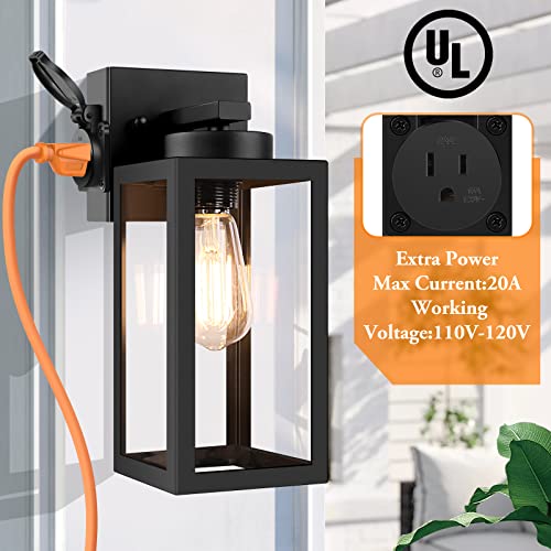 2 Pack Porch Lights Outdoor Wall Lantern (2 Count)