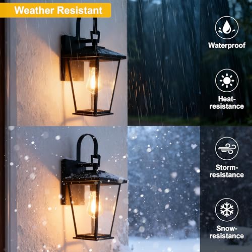 Outdoor Wall Lights Fixtures Lantern Frame 16 1