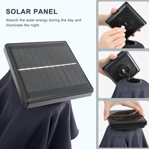 7.5ft Patio Umbrella with Solar Lights