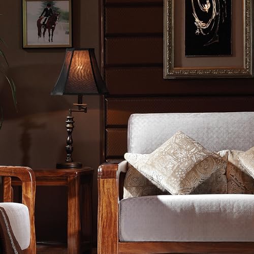 GO&S0 Medium Bell Lamp Shades Black (2 Count)