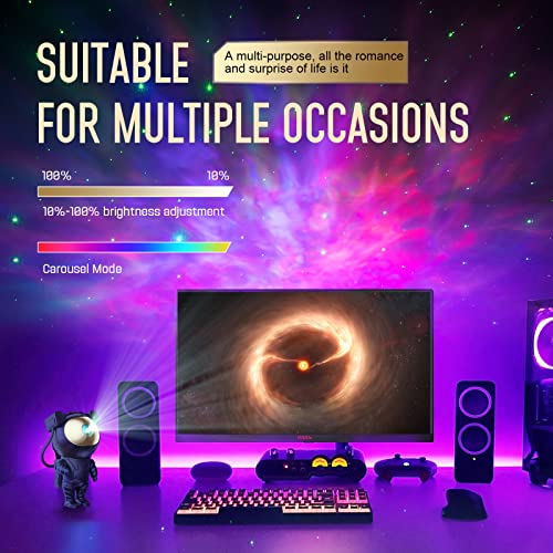 Galaxy Projector for Gaming Room Decor