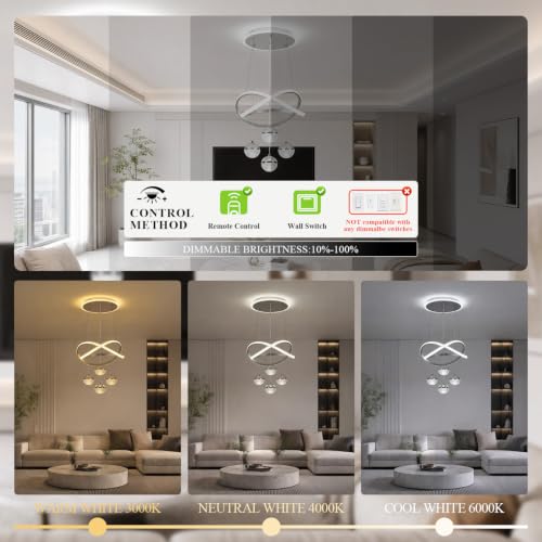 Silver Chandeliers