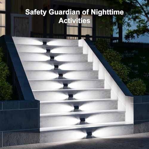 6 Pack Solar Step Lights (12 Count)