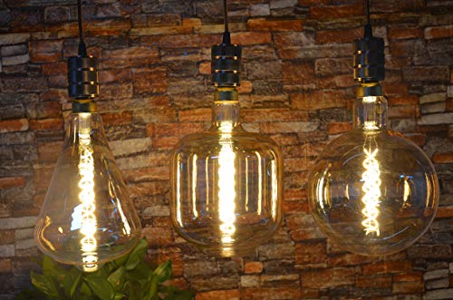 ST164 Large LED Edison Light Bulbs Dimmable 8W 450lm E26 2200K 1PC