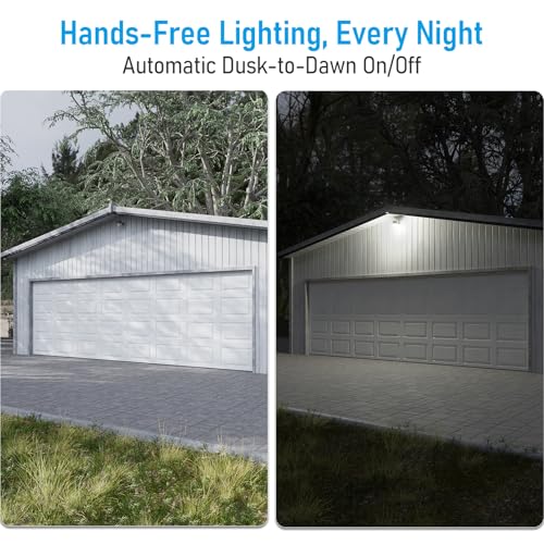 LED Barn Light Dusk to Dawn Area Lights Aluminum 5000K Bronze