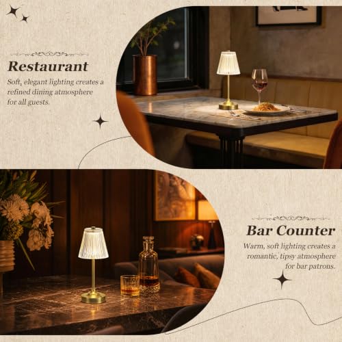 Bronze Cordless Rechargeable Table Lamp