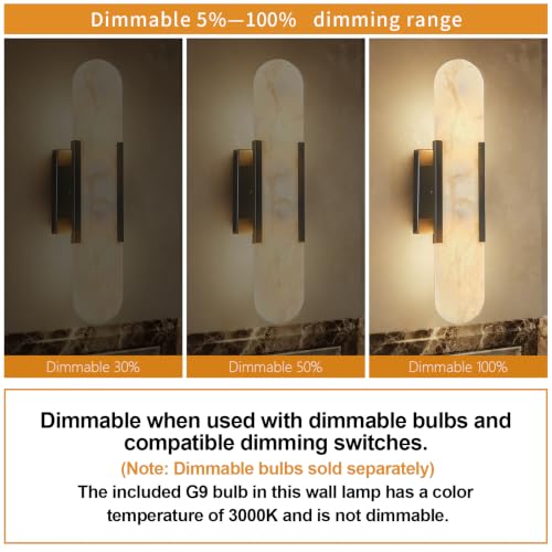 Alabaster Wall Sconce