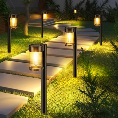 Solar Pathway Lights Outdoor (10 Count)