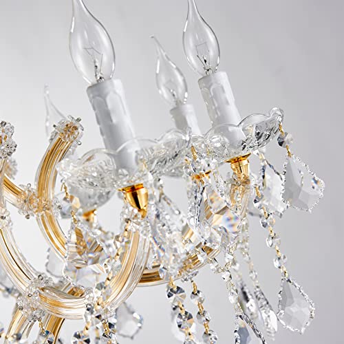 Modern Gold Crystal Chandelier Lighting