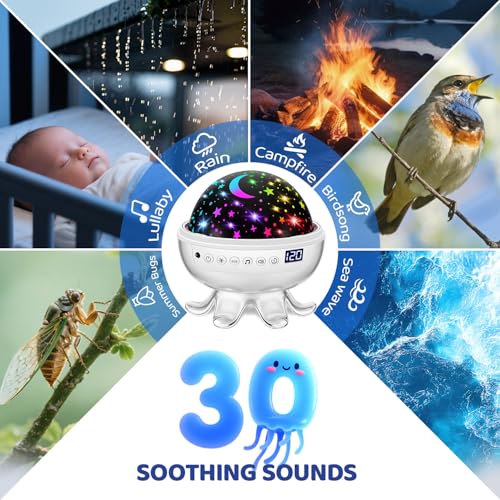 Baby Sound Machine with 30 Soothing Sounds