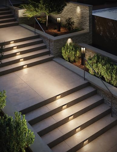 Taper Horizontal 12v LED Step Light