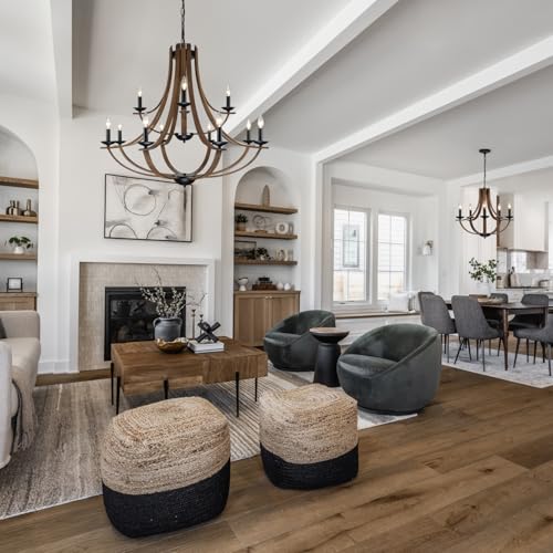 Farmhouse Chandeliers for Dining Room Light Fixture