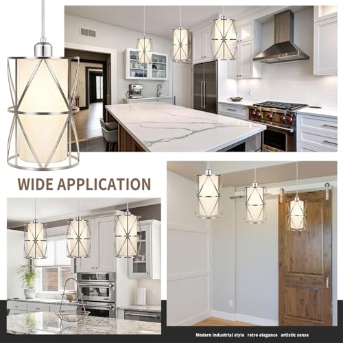 Brushed Nickel Pendant Lights Kitchen Island