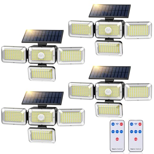 Solar Lights Outdoor (4 Count)