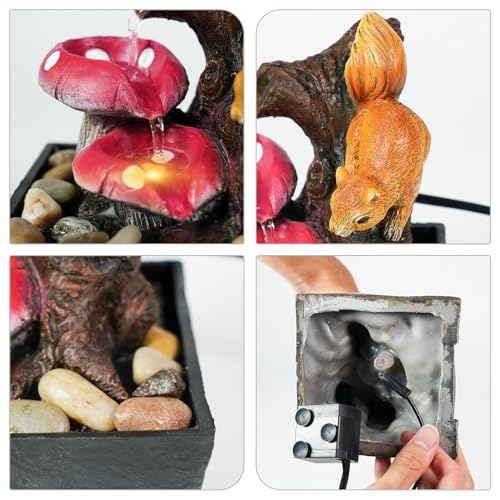 Indoor Resin Statue Desktop Fountain Indoor
