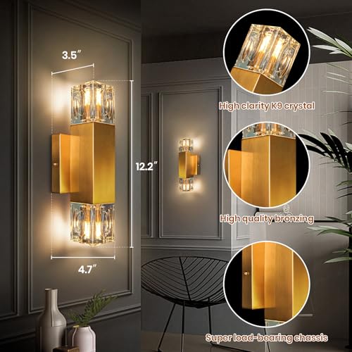 Crystal wall Sconces