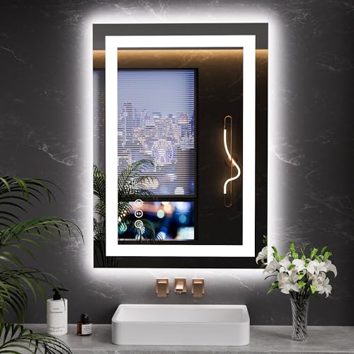 20"X28" LED Bathroom Mirror with Lights