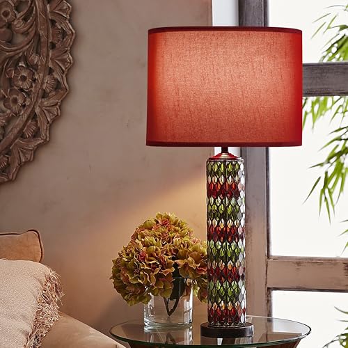 Burgundy Lamp Shade for Table Lamps Set of 1