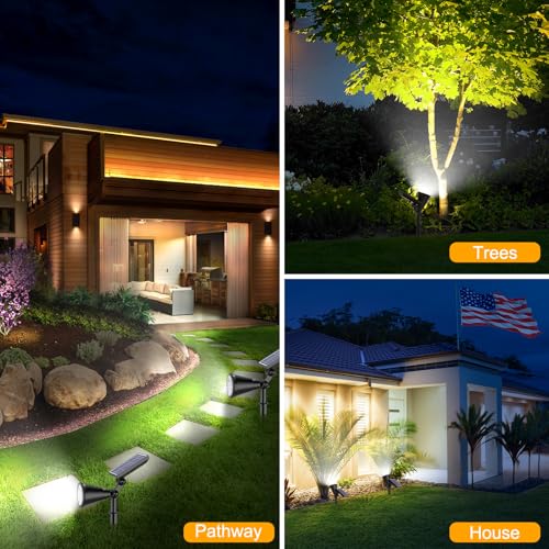 Solar Lights Outdoor Waterproof Spot Lights